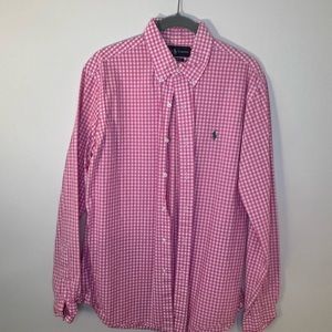 Polo Gingham Button down Medium
